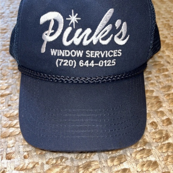 Port Authority Blue and White Snapback Hat with Classic Trim - Picture 1 of 7